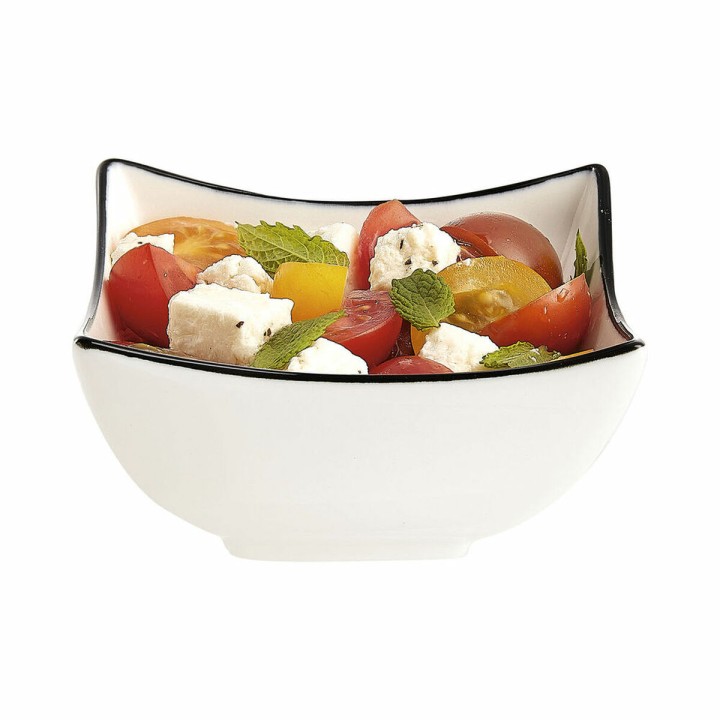 Lot de 6 · Bol pour Apéritifs Arcoroc Appetizer Filet Bl Bicolore Céramique Apéritif