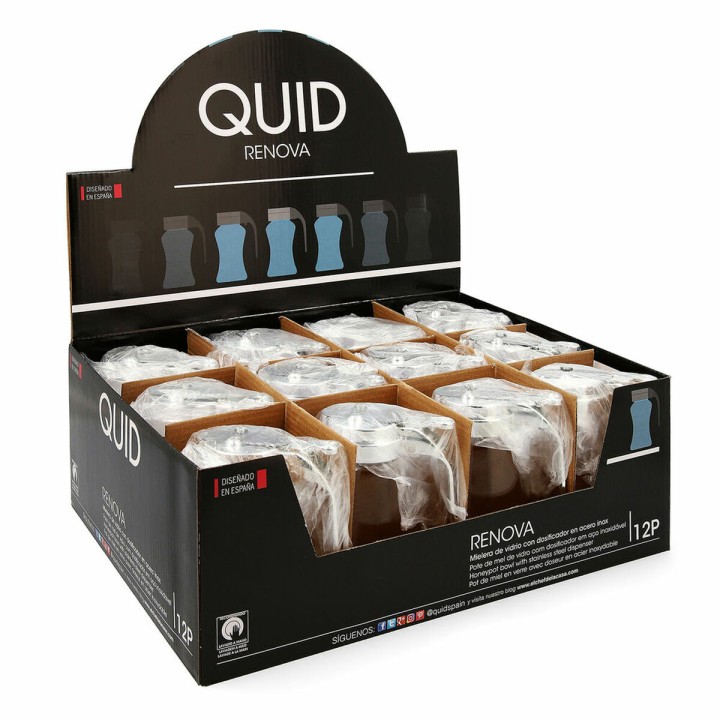 Lot de 12 · Sucrier Quid Renova Transparent verre 210 ml