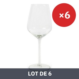 Lot de 6 · Set de verres à vin Royal Leerdam Aristo 6 Pièces