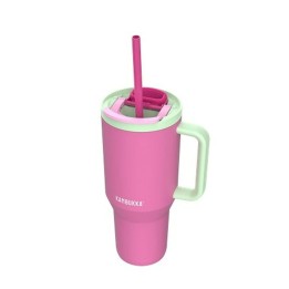 Tasse Thermos avec Couvercle Kambukka 11-08004 Vert Rose Acier inoxydable 950 ml