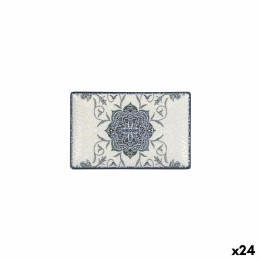 Plat à Gratin La Mediterránea Rosetta Rectangulaire 20 x 13 x 2 cm (24 Unités)