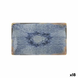 Plat à Gratin La Mediterránea Aelia Rectangulaire 25,3 x 15 x 2 cm (18 Unités)
