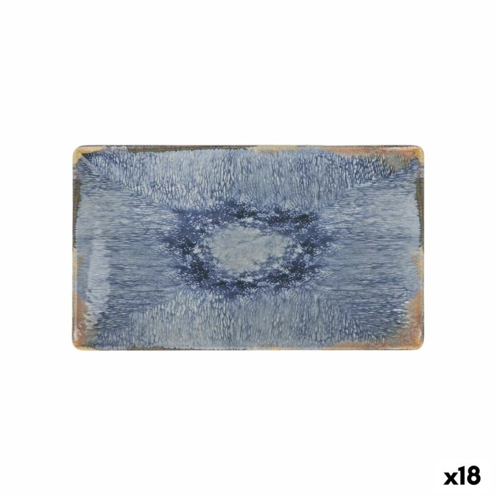 Plat à Gratin La Mediterránea Aelia Rectangulaire 25,3 x 15 x 2 cm (18 Unités)