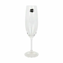 Coupe de champagne Crystalex Lara 220 ml Multicouleur 6 Pièces 4 Unités