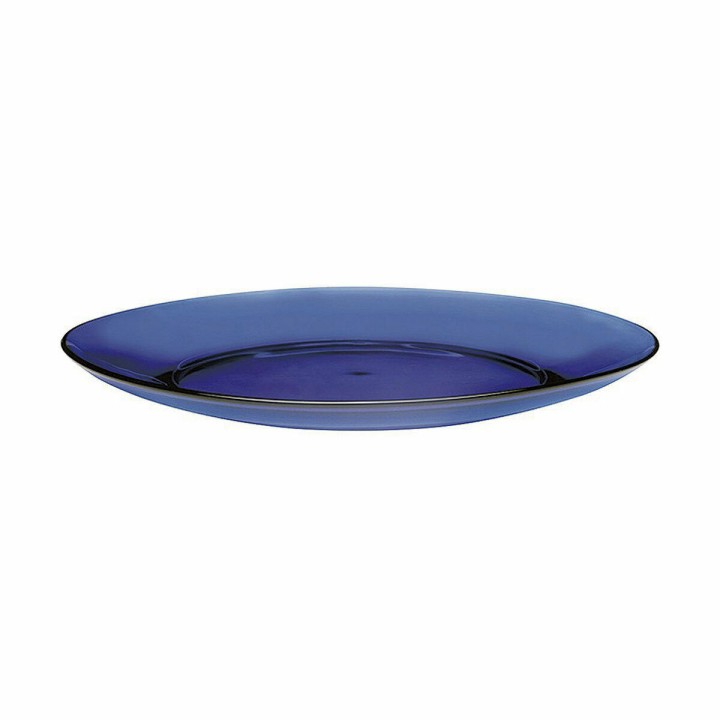 Assiette plate Duralex Lys Bleu Ø 23 cm (24 Unités)