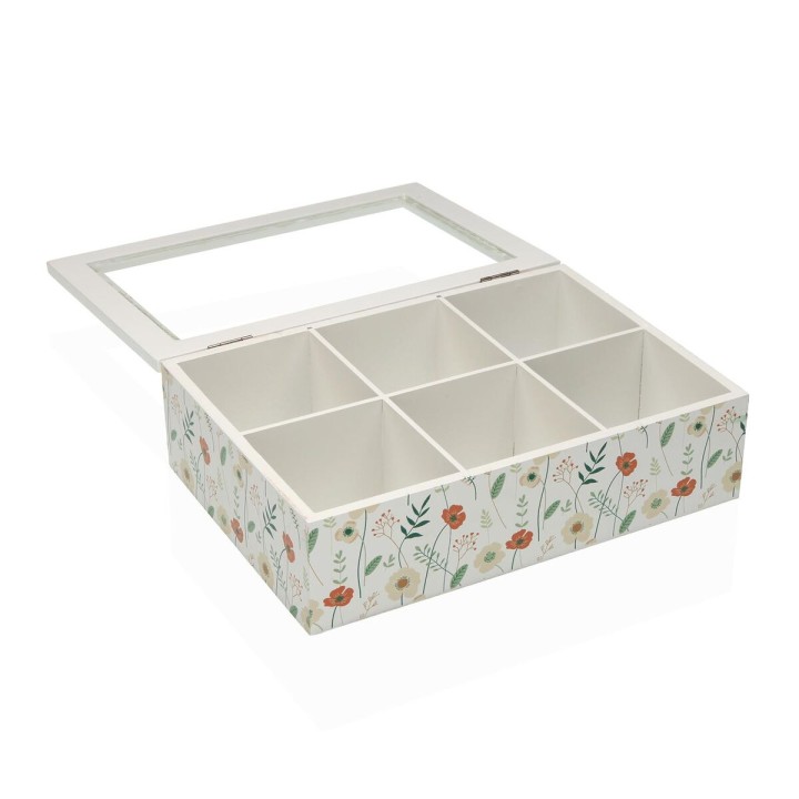 Boîte pour infusions Versa VERDI Bois 17 x 7 x 24 cm