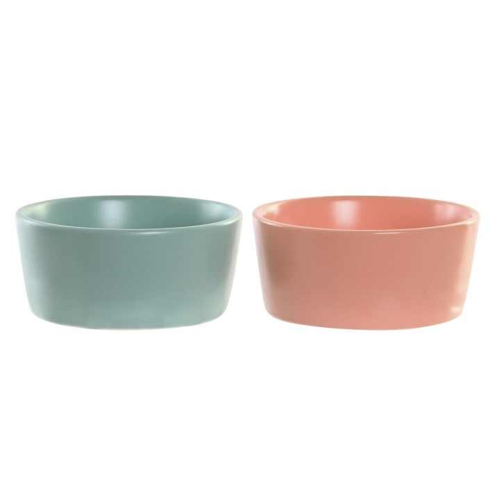 Ensemble à apértif DKD Home Decor 20 x 10,5 x 14 cm Porcelaine Multicouleur 3 Pièces