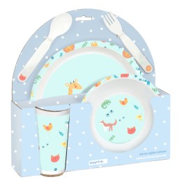Ensemble Vaisselle pour Enfants Safta Pandi PVC