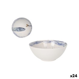 Lot de 24 · Bol La Mediterránea Peixe 2.0 Multicouleur Céramique