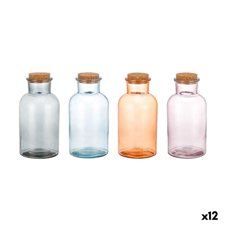 Bouteille en Verre La Mediterránea Liège verre 1 L (12 Unités)