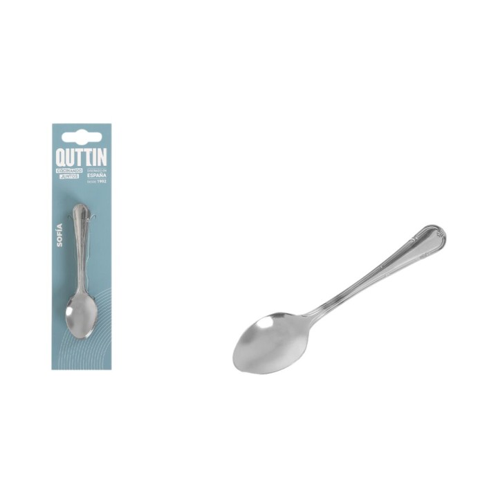 Cuillère à café Quttin Sofia 10,5 x 2,5 cm 6 Pièces (12 Unités)