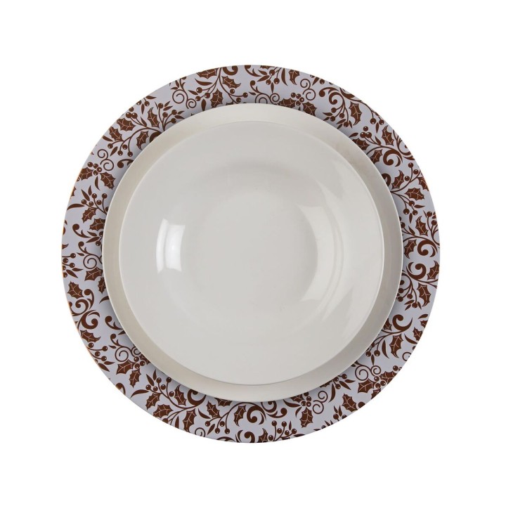 Dessous d'Assiette Versa Aurea Métal 33 x 1,5 x 33 cm