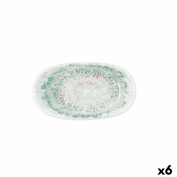 Plateau apéritif Bidasoa Kai Hydrozero Blanc 19 x 11 cm (6 Unités)