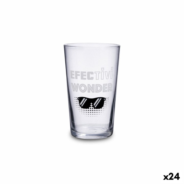Verre Luminarc Frases 90 Transparent verre 500 ml (24 Unités)