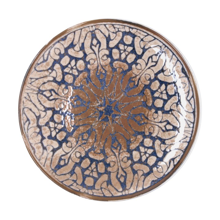 Plat pour pizza Bidasoa Deneb Hydrozero Marron Céramique Ø 30 cm (6 Unités)