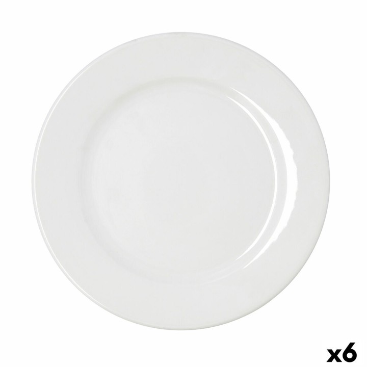 Assiette plate Bidasoa Serenity Hydrozero Blanc Céramique Ø 30 cm (6 Unités)