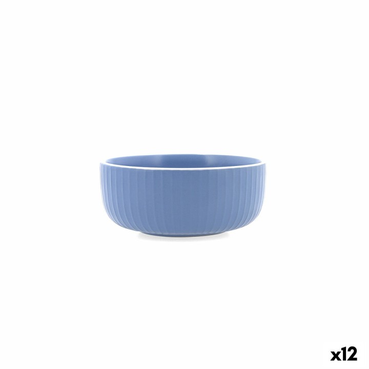 Bol pour Apéritifs Bidasoa Moana Bleu Céramique (12 Unités)