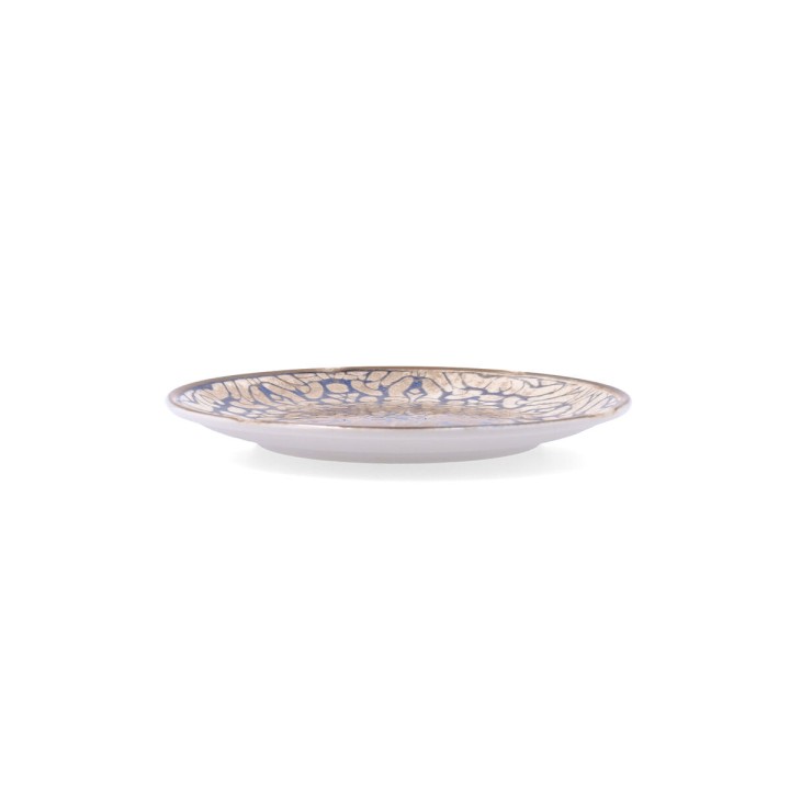 Assiette à dessert Bidasoa Deneb Hydrozero Marron Céramique Ø 21 cm (6 Unités)