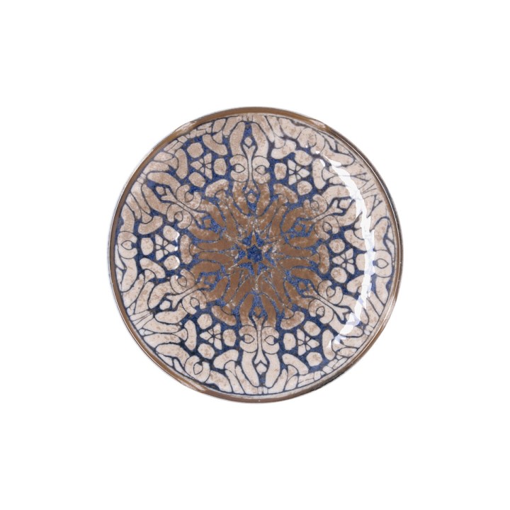 Assiette à dessert Bidasoa Deneb Hydrozero Marron Céramique Ø 21 cm (6 Unités)