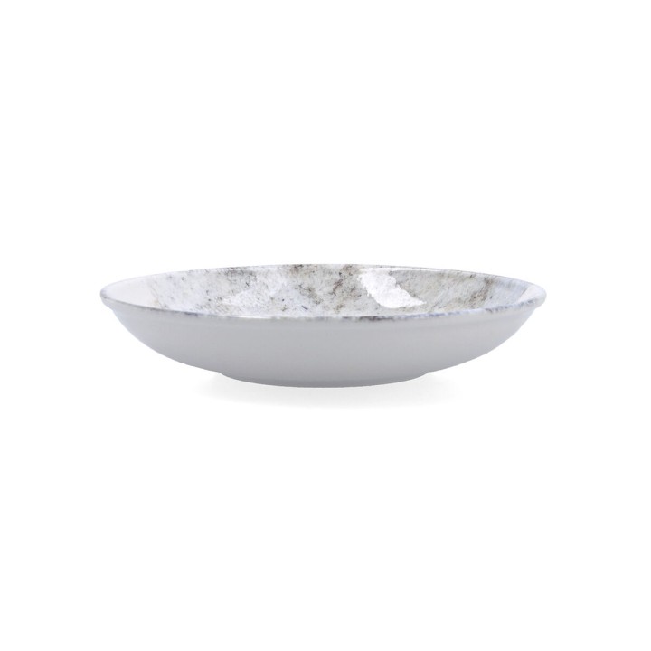 Assiette creuse Bidasoa Polaris Hydrozero Beige Céramique Ø 23 cm (6 Unités)