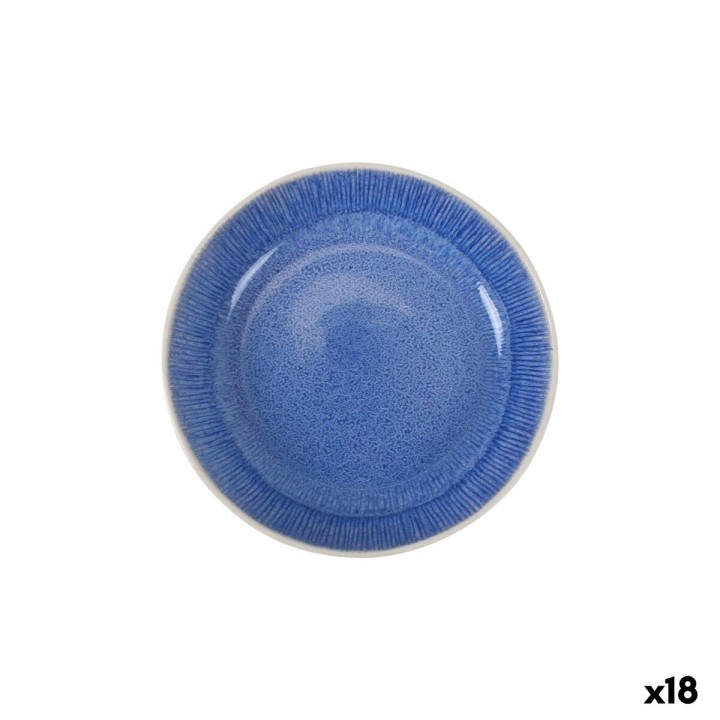 Assiette creuse La Mediterránea Calobra Bleu (18 Unités)