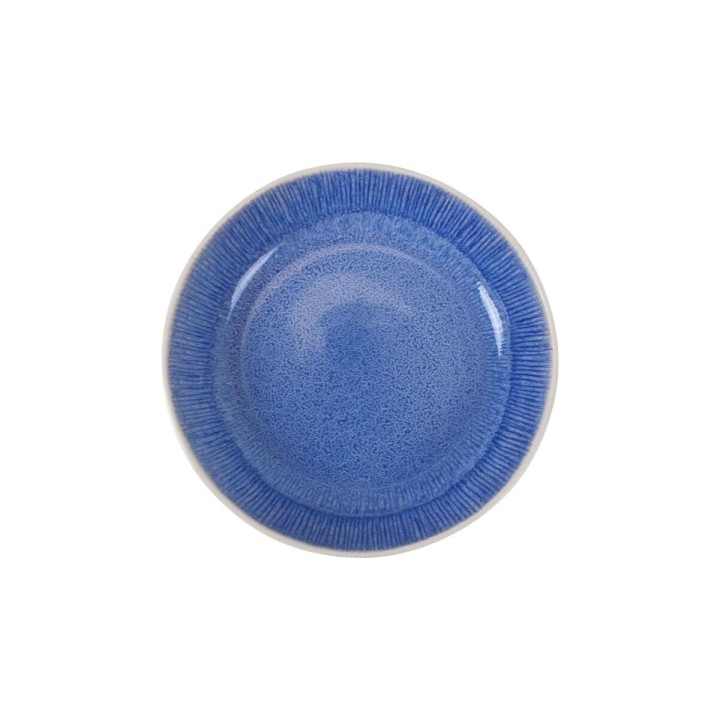 Assiette creuse La Mediterránea Calobra Bleu (18 Unités)