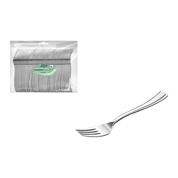 Ensemble de Fourchettes Algon 18,5 cm 50 Pièces (12 Unités)