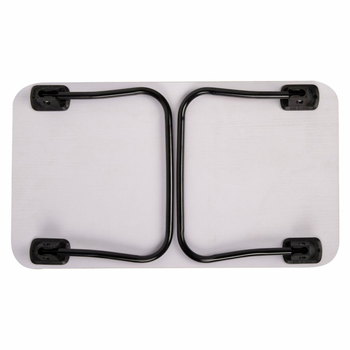 Plateau de lit pliable Max Home Bois Acier Mélamine 53 x 22 x 30 cm 2 Unités