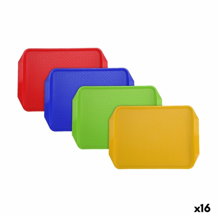 Lot de 16 · Plateau Quttin Plastique