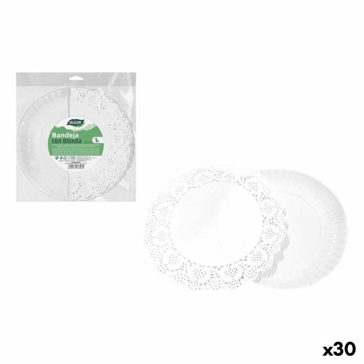 Plateau apéritif Algon Rond 30 cm (30 Unités)
