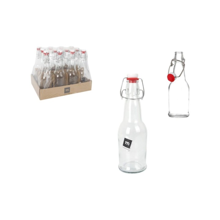 Lot de 24 · Bouteille en Verre La Mediterránea 250 ml 0,25 L