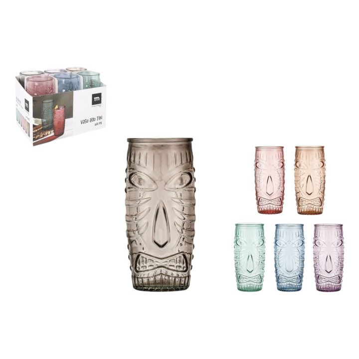 Lot de 24 · Verre d'eau La Mediterránea TIKI 0,6 L