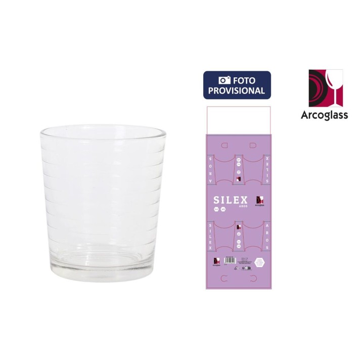 Set de Verres La Mediterránea Silex aros 4 Pièces (6 Unités)