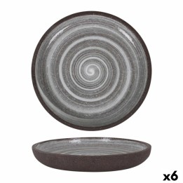 Assiette plate Krakatoa Ø 20 cm (6 Unités)