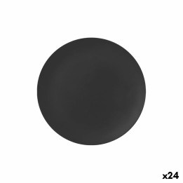 Assiette plate La Mediterránea Noir 25,5 cm (24 Unités)