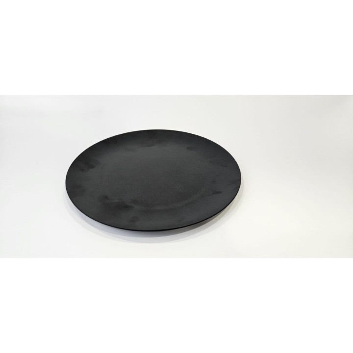Assiette plate La Mediterránea Noir 25,5 cm (24 Unités)