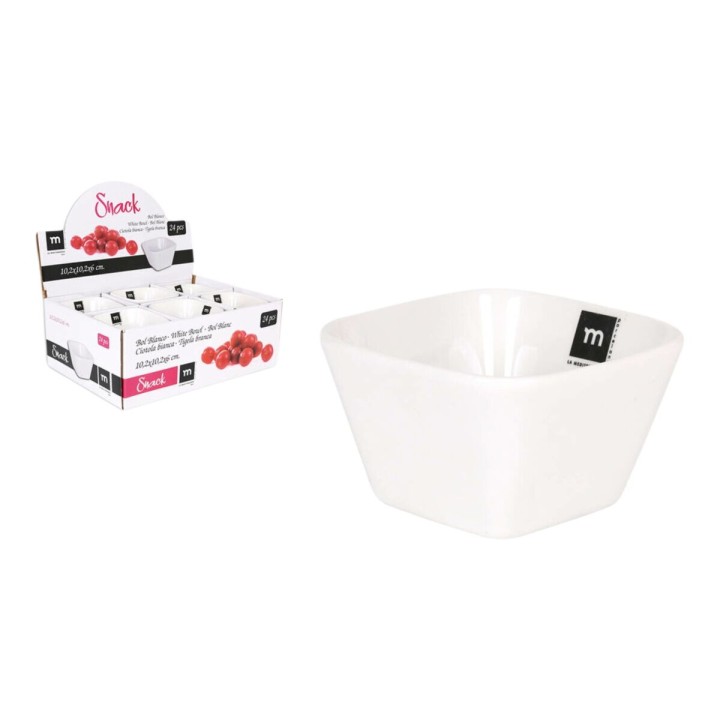 Bol La Mediterránea Snack 270 ml 10,2 x 10,2 x 6 cm (72 Unités)