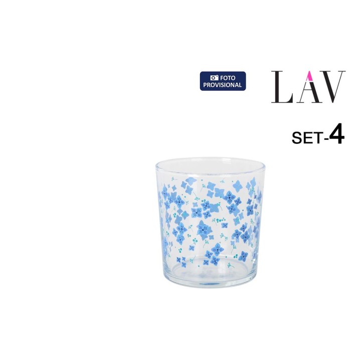 Verre à bière LAV BDG386SB1578 4 Pièces (6 Unités)