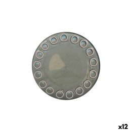 Assiette plate La Mediterránea Almudena Gris (12 Unités)
